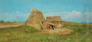 Capanno In Campagna by Attilio Stefanori