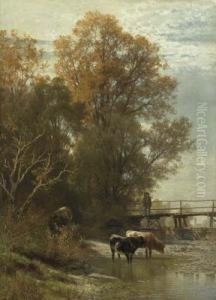 Romantic Landscape. by Arnold Steffan