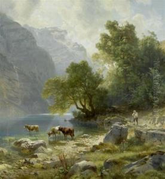 Klonsee In The Glarner Alps - view 1