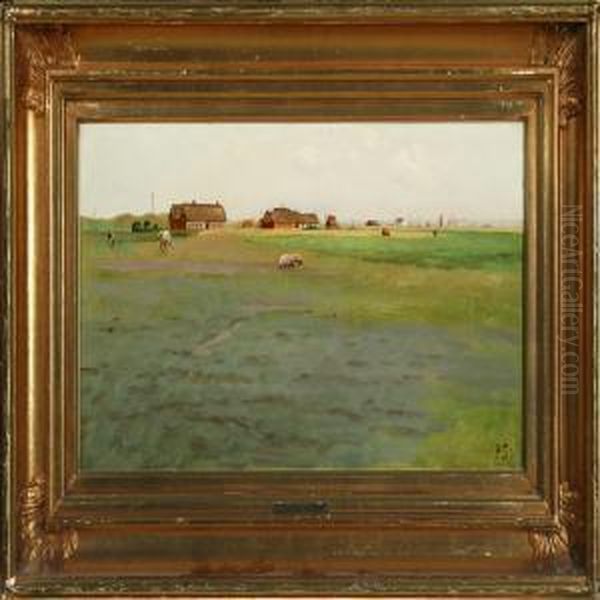 A Danish Fishing Village - view 1