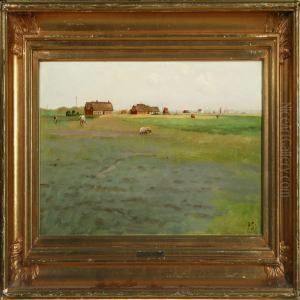 A Danish Fishing Village by Povl Steffensen