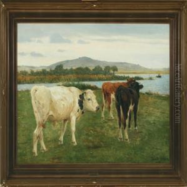 Landscape With Cows - view 1