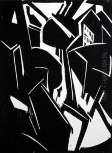 Abstrakte Stadtlandschaft