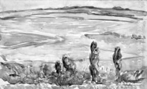 Bei Boutaucourt by Heinrich Stegemann