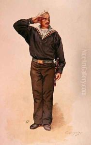 Russian sailor in the Uniform of the Russian Navy at the end of the nineteenth century
