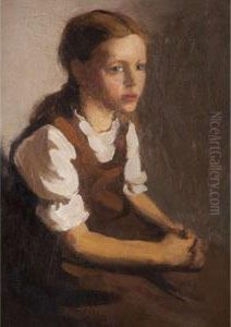 Portrait Of A Young Girl by Caroline Stehlin