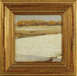 Winter Landscape, Probably Long Island by Caroline Stehlin
