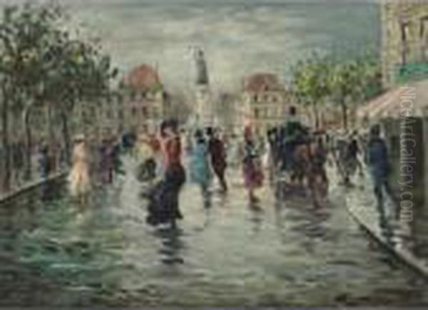 Windy Day, Paris - view 1