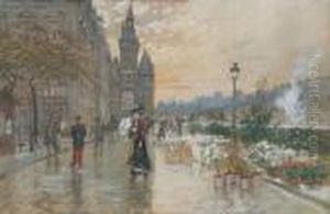 Paris, Le Quai Aux Fleurs, Bd Saint Martin.