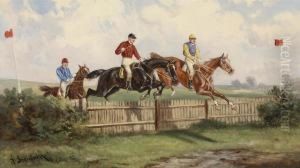 "steeplechase" by Alfred Steinacker