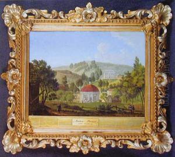 Widok Letni Z Saltzbrunn [szczawna Zdroju], 1822 - view 1
