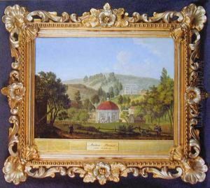 Widok Letni Z Saltzbrunn [szczawna Zdroju], 1822