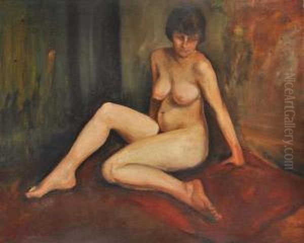 A Female Nude - view 1