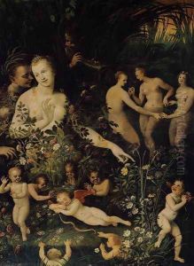 Mythological Allegory c. 1580 by Anonymous Artist
