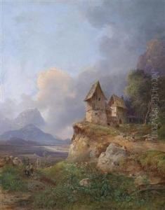 Open Landscape In The Salzkammergut