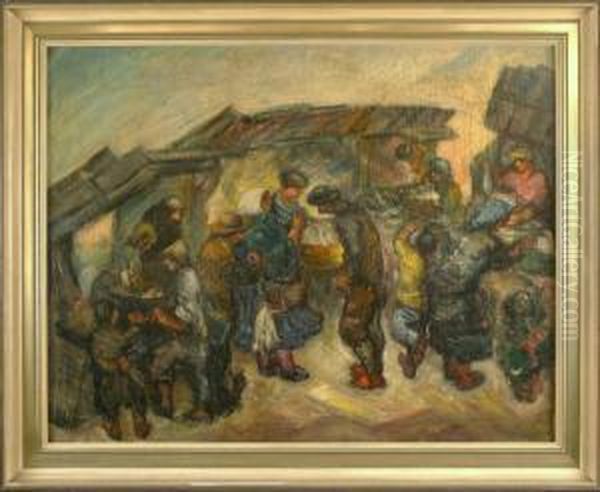 Belebter Fischmarkt - view 1