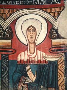 The Virgin Mary, from the Church of San Clemente de Tahull, Lerida by Anonymous Artist