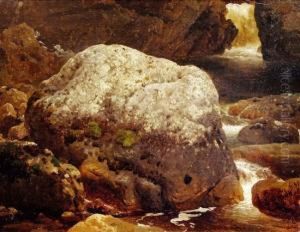 Elveparti Med Kampestein, Studie 1849 Elveparti Med Kampestein, Studie 1849