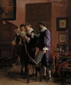 The Connoisseurs by Adolphe Charles Ed. Steinheil