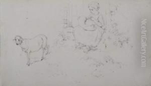 Paysages Suisses, Personnages Et Animaux by Marius Steinlen