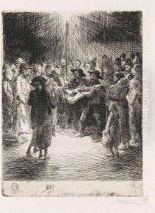Les Petites Chanteurs Des Rues by Theophile Alexandre Steinlen