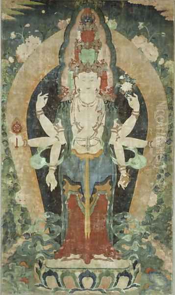 Eleven-Faced, Eight-Armed Avalokiteshvara - view 1
