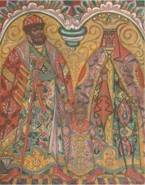 The Marriage Of Alexei Mikhailovich Romanov & Nathalie Narishkin - view 1