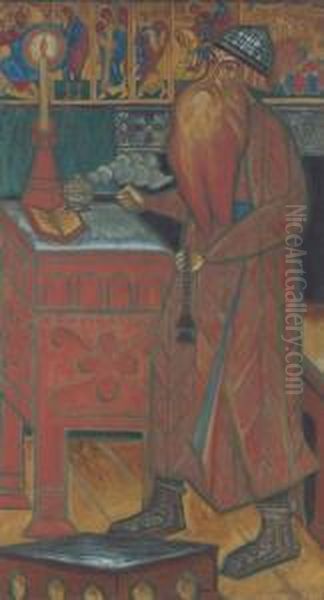 Praying Boyar - view 1