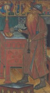 Praying Boyar by Dmitrii Semenovich Stelletskii