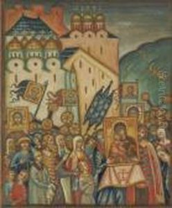 The Feast Of Orthodoxy by Dimitri Semenovich Stelletsky