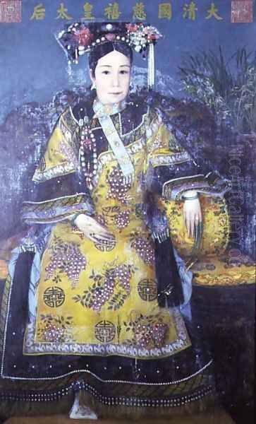 Portrait of the Empress Dowager Cixi (1835-1908) (2) - view 1