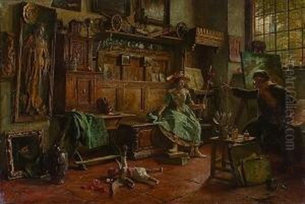 Der Kunstler In Seinem
Atelier - view 1