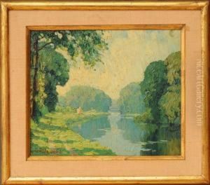 Along The Canal by George J. Stengel