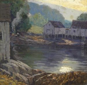 New England Landscape by George J. Stengel