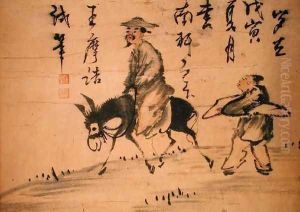 A Poet on a Mule, 1578 by Anonymous Artist
