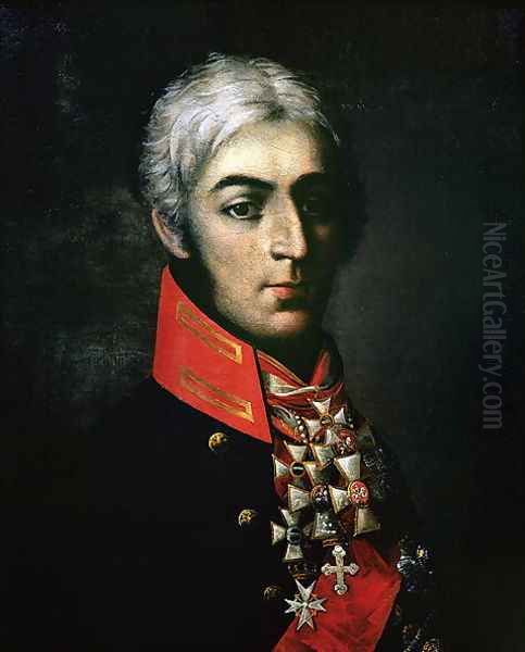 Portrait of Prince Peter Bagration 1765-1812 Russian general - view 1