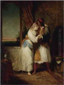 The Soldier's Farewell by Francis Philip Stephanoff