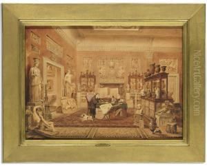 The Connoisseur by James Stephanoff