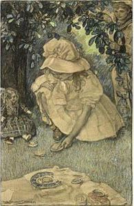 A Doll"s Picnic by Alice Barber Stephens