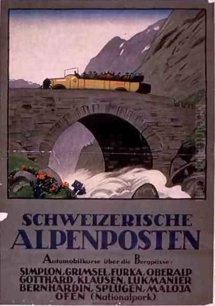 Advertisement for Swiss Alpine Motor Rides - view 1