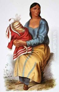 A Chippewa Widow, 1821 by Anonymous Artist