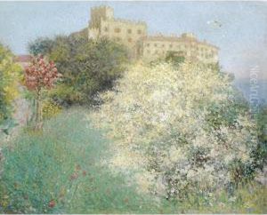 Il Castello Di Duino In Primavera Il Castello Di Duino In Primavera