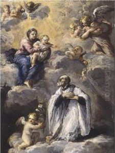 The Vision Of Saint Filippo Neri