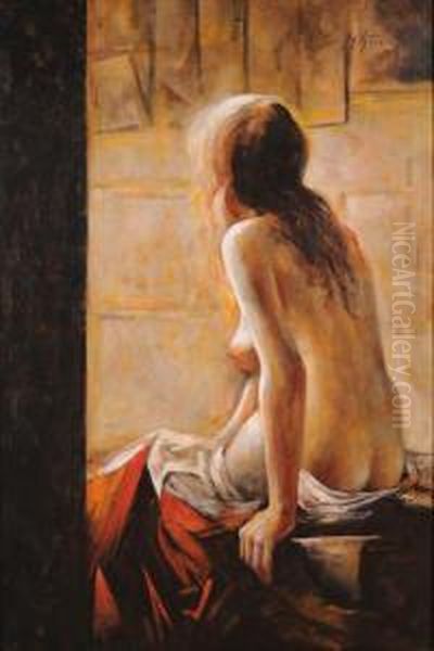 Nudo Di Donna Seduta - view 1