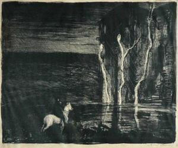Figure In Landscape - view 1