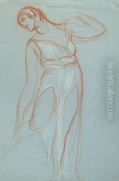 A Female Figure Study - view 1