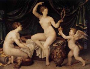 Venus at Her Toilet c. 1550 by Anonymous Artist