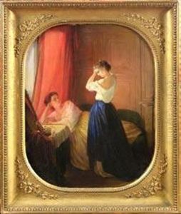 "femmes A Leur Toilette"