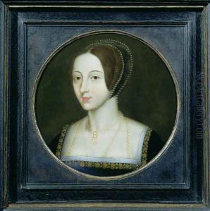 Portrait of Anne Boleyn (c.1507-36) by Anonymous Artist