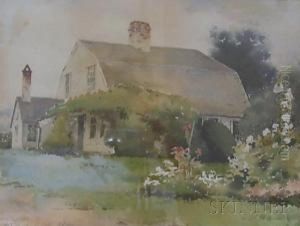 View Of A Home by Charles Walter Stetson